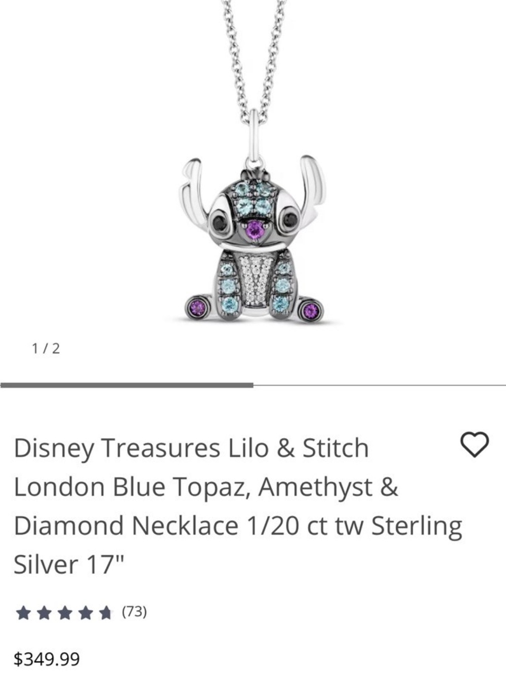 Kay jewelers Disney treasure collection